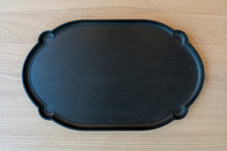 Italian tray black L