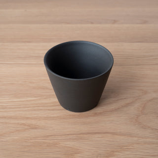 Tea cup Cone matte M Black